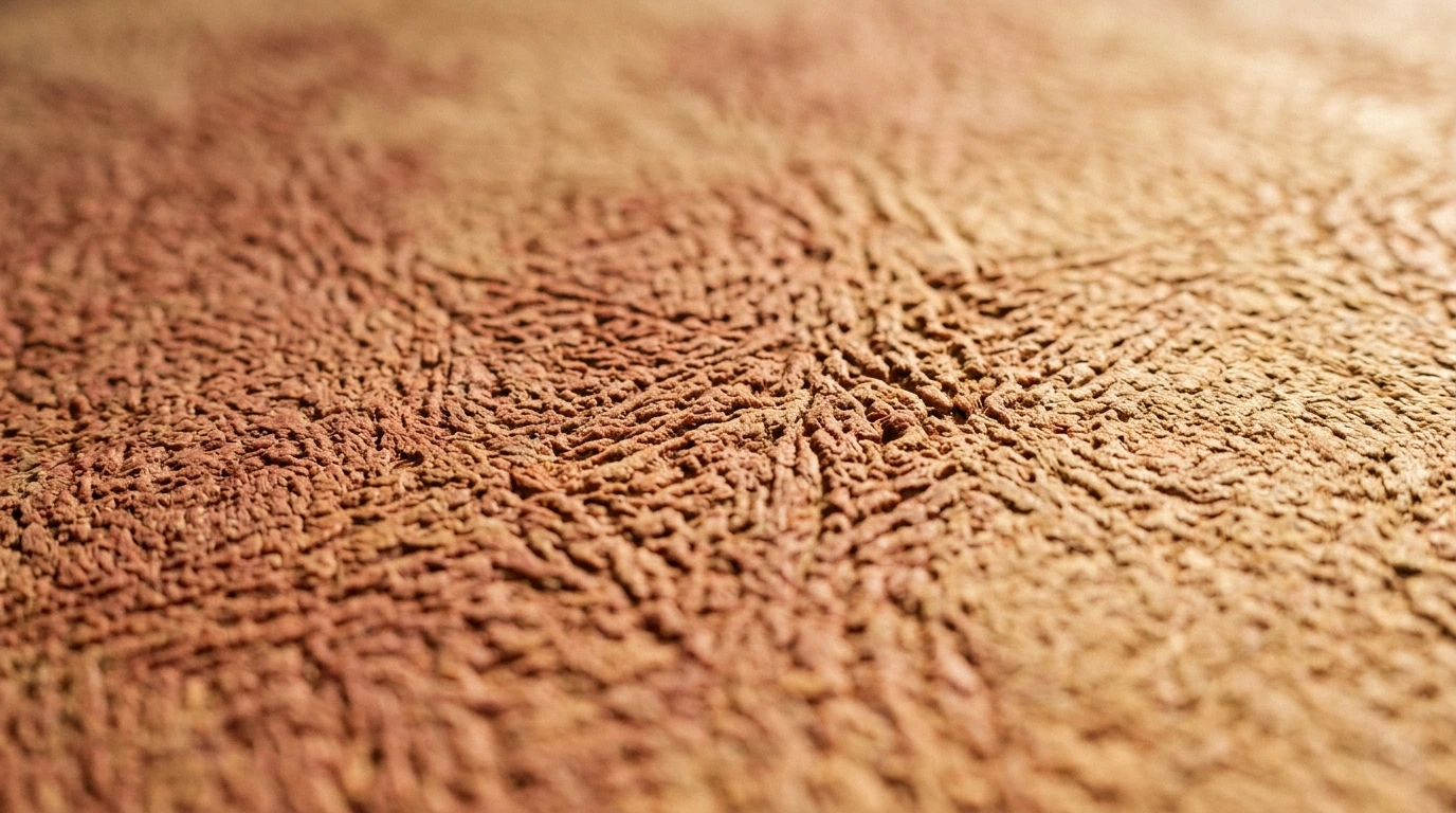 Détail de la matière et du grip d'un tapis