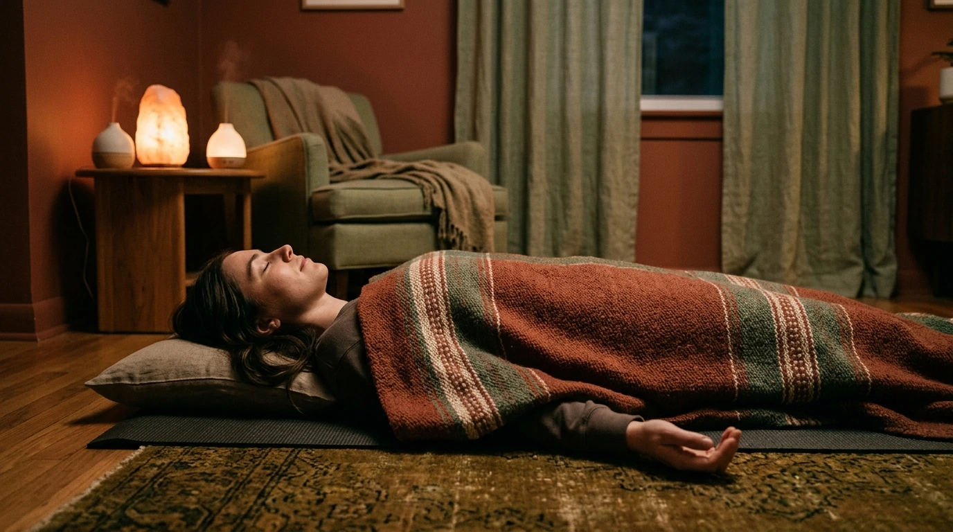 Yoga nidra, relaxation profonde allongée