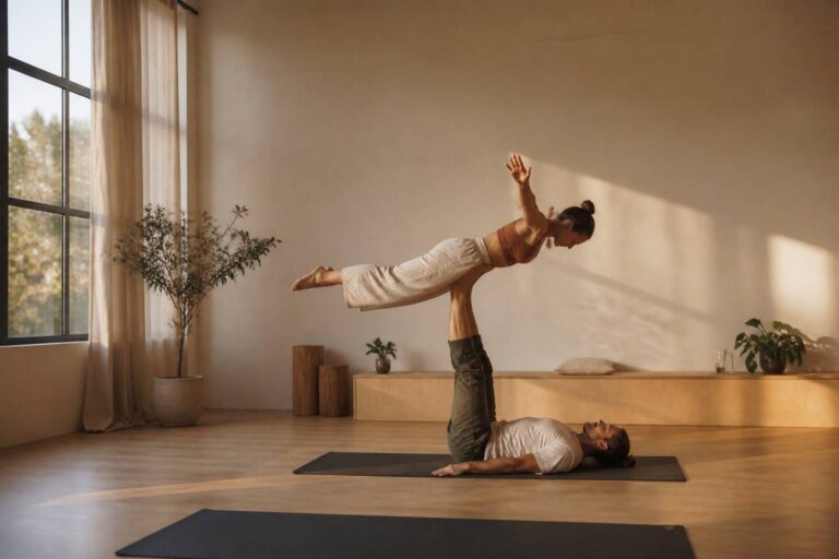 Débuter l&rsquo;acro yoga : s&rsquo;envoler à deux en toute sécurité